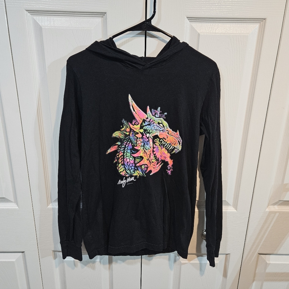 Bella Canvas Graphic Long Sleeve Hooded Tee